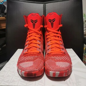 科比9代圣诞红鸳鸯zk9黑人月kobe10代彩虹鸳鸯男子高帮耐磨篮球鞋