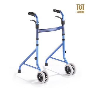 l立德稳行器合金扶架残疾人四脚铝拐杖康复辅助步行助助手步助力