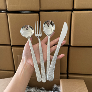 米诺家欧美18-10不锈钢西餐刀叉勺套装 精致锻打食品级牛排刀叉勺