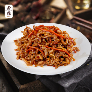 新雅半成品菜鱼香肉丝冷冻速冻美食家宴盆菜私房菜肴粤菜