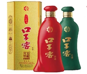 整箱 口子窖6年41度450ml*4瓶 兼香型红瓶绿瓶六年窖口子酒