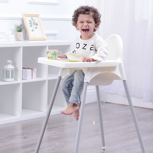 IKEA宜家巴博士儿童餐椅宝宝餐椅吃饭餐椅高脚婴儿椅子小孩坐椅bb