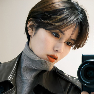 假发女短发夏自然时尚减龄波波头发型仿真人发丝圆脸整顶全头套式