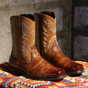 Men Shoes Women Western Cowgirl Cowboy Boots 男女西部牛仔靴