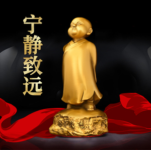 小铜阿弥陀佛摆件