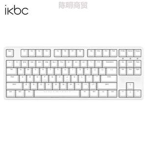 键盘机械键盘ikbcC104红轴茶键盘cherry无线机械键盘机械樱桃键盘