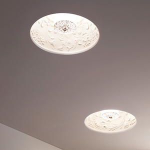 意大利原装进口flos skygarden欧式客厅石膏雕花卧室嵌入式射灯