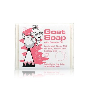 GOAT澳洲手工皂山羊奶皂麦卢卡椰子味100G洗脸洗澡沐浴进口香皂