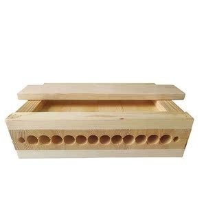 松木制芝麻丸中药蜜丸机手工搓丸板家用手动药丸机木质小型制丸板