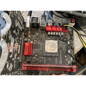 华擎AB350 Gaming-ITX/ac 拆机主板，单板，