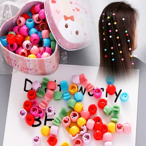 30/pcs Hair Pins for Kids Mix Color Small Sugar Beans Grab C