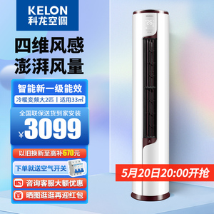 科龙空调大2匹一级能效节能变频节能小客厅家用立式冷暖柜机 50LV