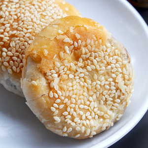 闻酥园糕点麻饼四川老式酥饼传统点心椒盐饼干解困小零食地方特色