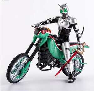 万代 shf 假面骑士 影月摩托车 战斗蝗虫号