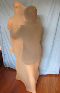 情趣用品透视全包连身袜透明诱惑连体衣无缝丝袜睡袋双人情侣紧身