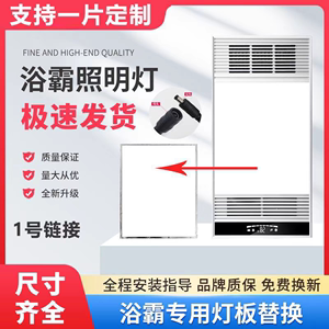 适用楚楚松下飞雕九牧集成吊顶浴霸灯板照明面板灯片风暖LED灯芯