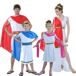 万圣节服装古希腊罗马角斗士成人儿童意大利古罗马斯巴达武士衣饰