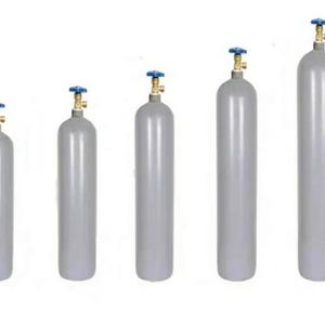 氩弧焊焊机配件 便携式气瓶氩弧焊氩气钢瓶6 8 10 12 14升L氧气瓶
