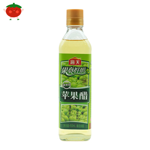 海天苹果醋450ml玻璃瓶装饮品饮料调料凉拌果汁酿造沙拉鸡尾酒