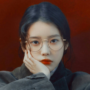 gentlemoster iu秀智同款金丝边框防蓝光近视眼镜框女款小香素颜