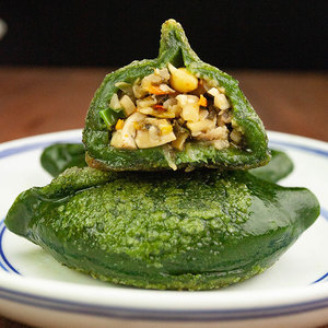 现做江西赣南特产清明果饺子艾叶粑粑纯手工艾米果青团子艾草米果