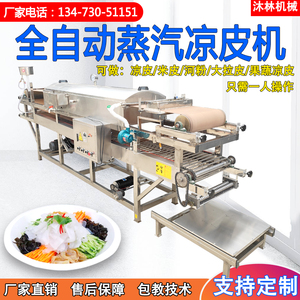德国日本进口大型河粉机多功能凉皮机器全自动商用小型蒸汽式米皮