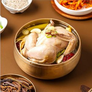 尹食家韩式速食汤参鸡汤韩式整只鸡汤牛肉汤朝鲜族民族料理袋装