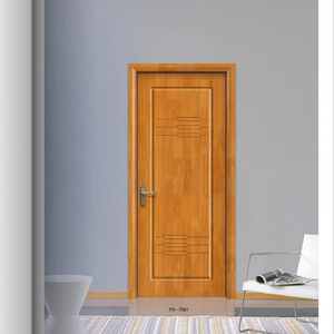 橡木烤漆门8厘平雕橡木门实木卧室门中式油漆门套装木门定制
