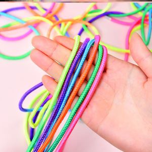 橡皮筋跳绳多彩跳皮筋儿时花样成人跳皮筋跳绳开学礼物80后怀旧.