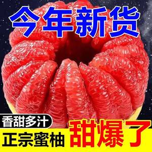 正宗广西容县红心蜜柚10斤柚子新鲜水果红心柚红肉甜三红管溪平和