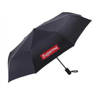 Supreme全自动雨伞男女个性创意潮流原宿简约学生一键开收折叠伞