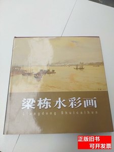 旧书正版梁栋水彩画 梁栋 2006北京