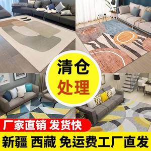 新疆西藏包邮ins风北欧地毯客厅茶几毯现代简约卧室房间满铺床边