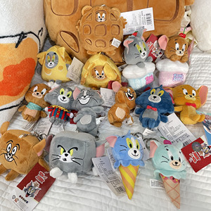 猫和老鼠毛绒玩具挂件公仔书包挂偶包包钥匙扣可爱玩偶礼物GJ150