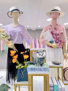 菲兰曼莎品牌折扣女装货源直播实体拿货撤柜广州尾货越南小众设计