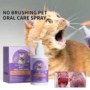 Spray de Limpeza Oral para Animais, Desodorante Dentes, Evit