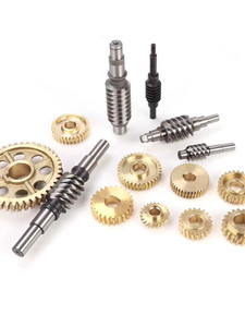 专业生产涡轮涡杆蜗轮蜗杆黄铜包贴规格1模-10模升降减速非标定制