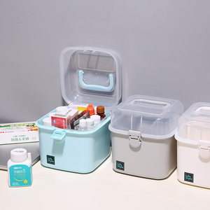 药箱家庭装家用便携儿童可爱宝宝医药箱医疗婴儿药物药品小收纳盒