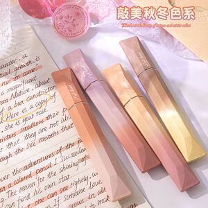 柯林多巴胺渐变棱镜荧光笔多色大容量高颜值手帐记号笔彩笔标记笔