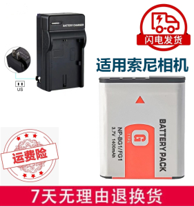 适用索尼DSCW150 W170 W200 W210 W220 W230 数码相机电池+充电器