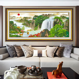 ks十字绣流水生财