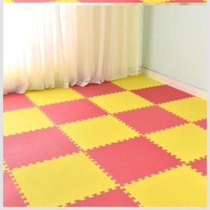 地板垫秋季教室泡沬地垫拼接80x80少女卧室地毯防水方格房间室内
