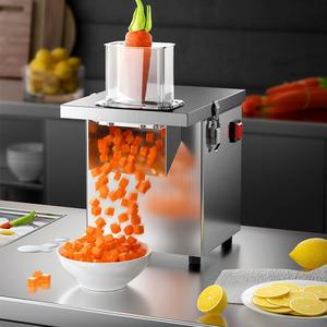 切菜机商用自动萝卜切块切葱机胡萝丝切家用切片酸菜馅机多功能