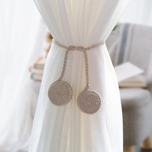 挂窗帘的配件辅料窗帘勾扣一对磁铁绑窗帘的绑带束带创意按扣挂式