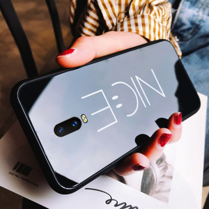 oppor17手机壳r17pro外壳opr17玻璃镜面男款个性超薄硅胶套硬壳潮新