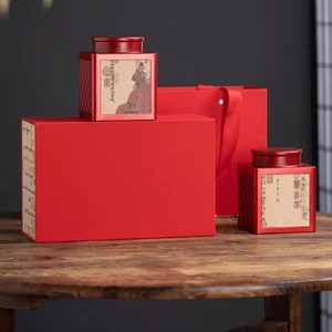 茶叶礼盒装古树红茶礼盒送礼送领导云南特产木易茶浓香型高档大气