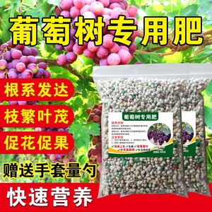 葡萄树专用肥料冲施肥叶面肥复合肥微量元素果树木苗盆栽肥料包邮