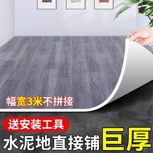 3米宽地毯家用客厅卧室床边毯防水防滑pvc塑料地板革地垫大面积全