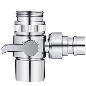 双水龙头接口转接口万能接头一分二多功能转换器三通接洗衣机通用