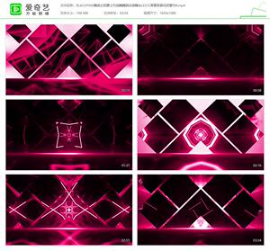 blackpink舞曲女团爵士机械舞舞蹈动感舞台led大屏幕背景视频素材